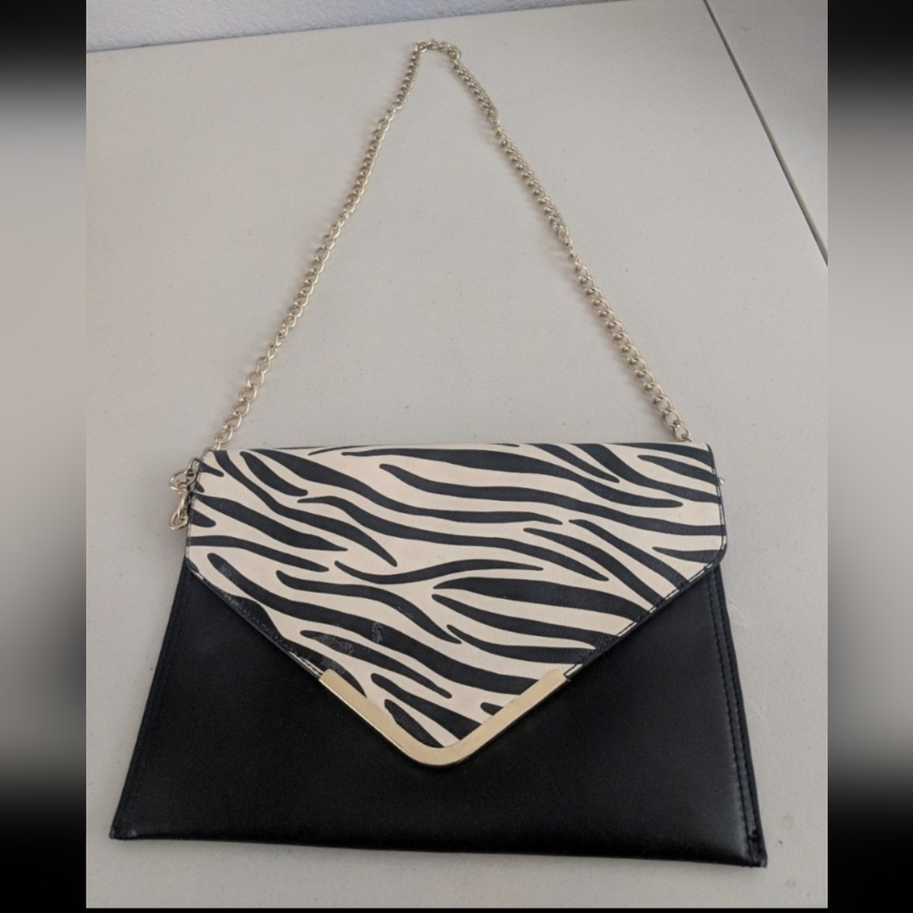 Vintage Rare Retro Fashion Crossbody Purse Bag Clutch Animal Print Trendy Gift